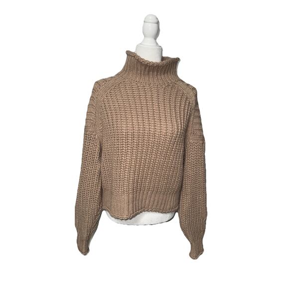 H&M Womens M Sweater Chunky Cable Knit Autumn Cool Weather Cozy Soft Warm - Picture 1 of 10